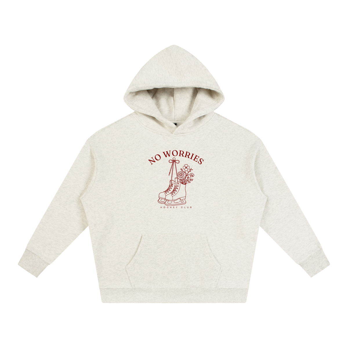 No Worries Hockey Club | Hoodie | Powder Blue