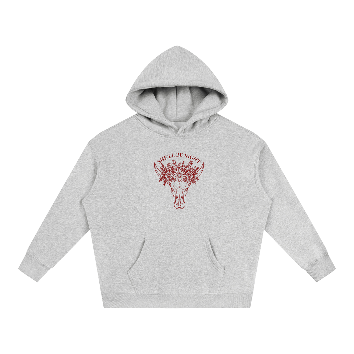 She’ll Be Right | Hoodie | Powder Blue