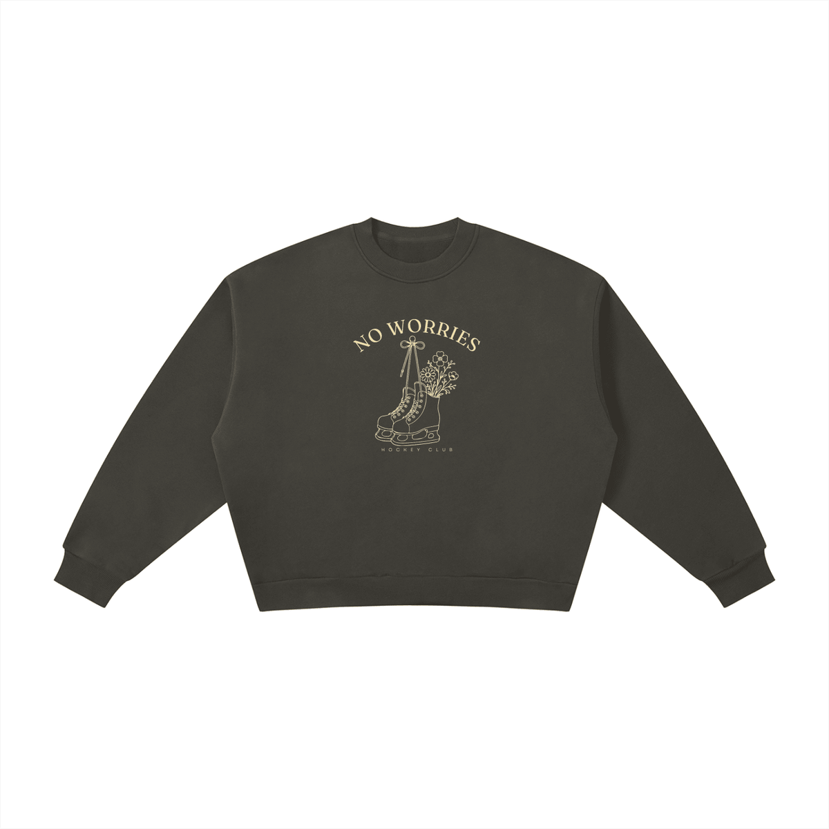 No Worries Hockey Club | Ladies Crewneck | | Sunday Arvo Co.