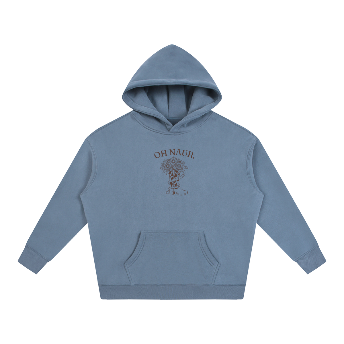 Oh Naur | Hoodie | Powder Blue