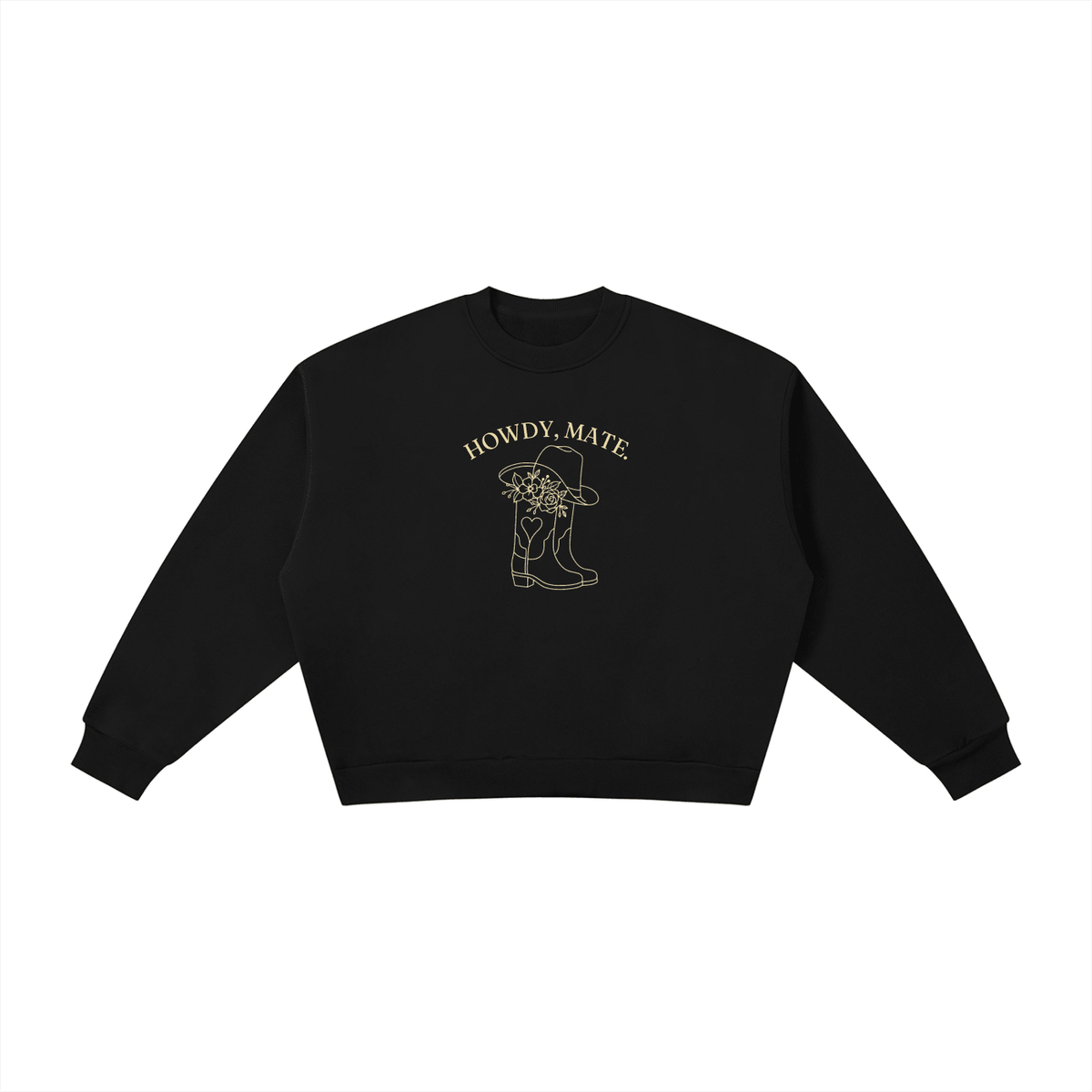 Howdy, Mate. | Ladies Crewneck | | Sunday Arvo Co.