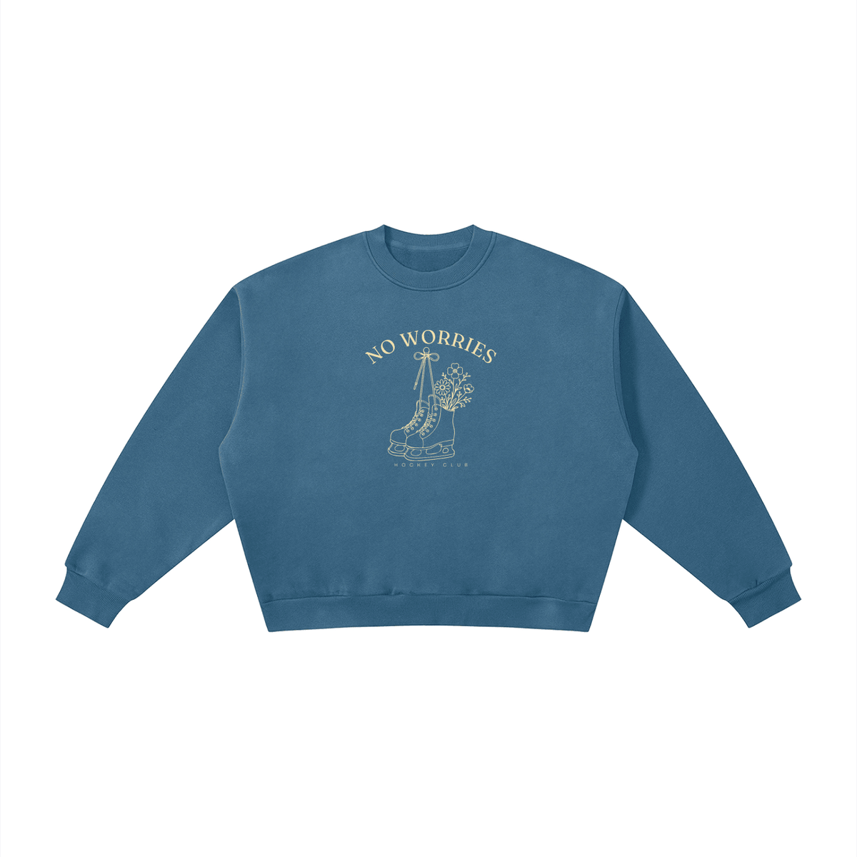 No Worries Hockey Club | Ladies Crewneck | | Sunday Arvo Co.