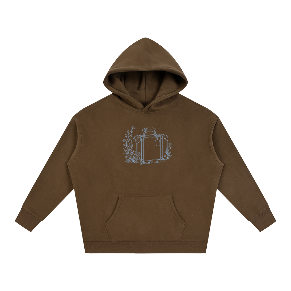Catch Ya on the Flip Side | Hoodie | Powder Blue