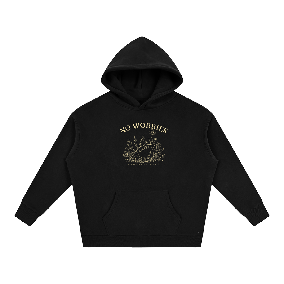 No Worries Football Club | Hoodie | Powder Blue