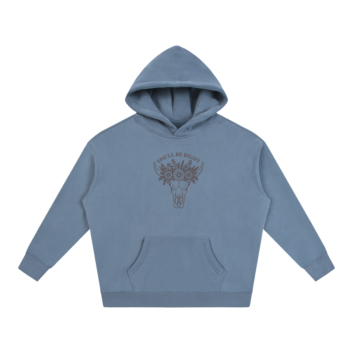 She’ll Be Right | Hoodie | Powder Blue