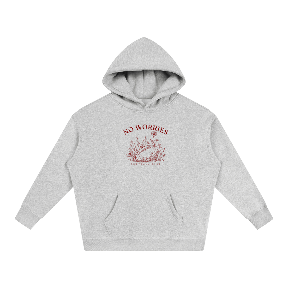 No Worries Football Club | Hoodie | Powder Blue