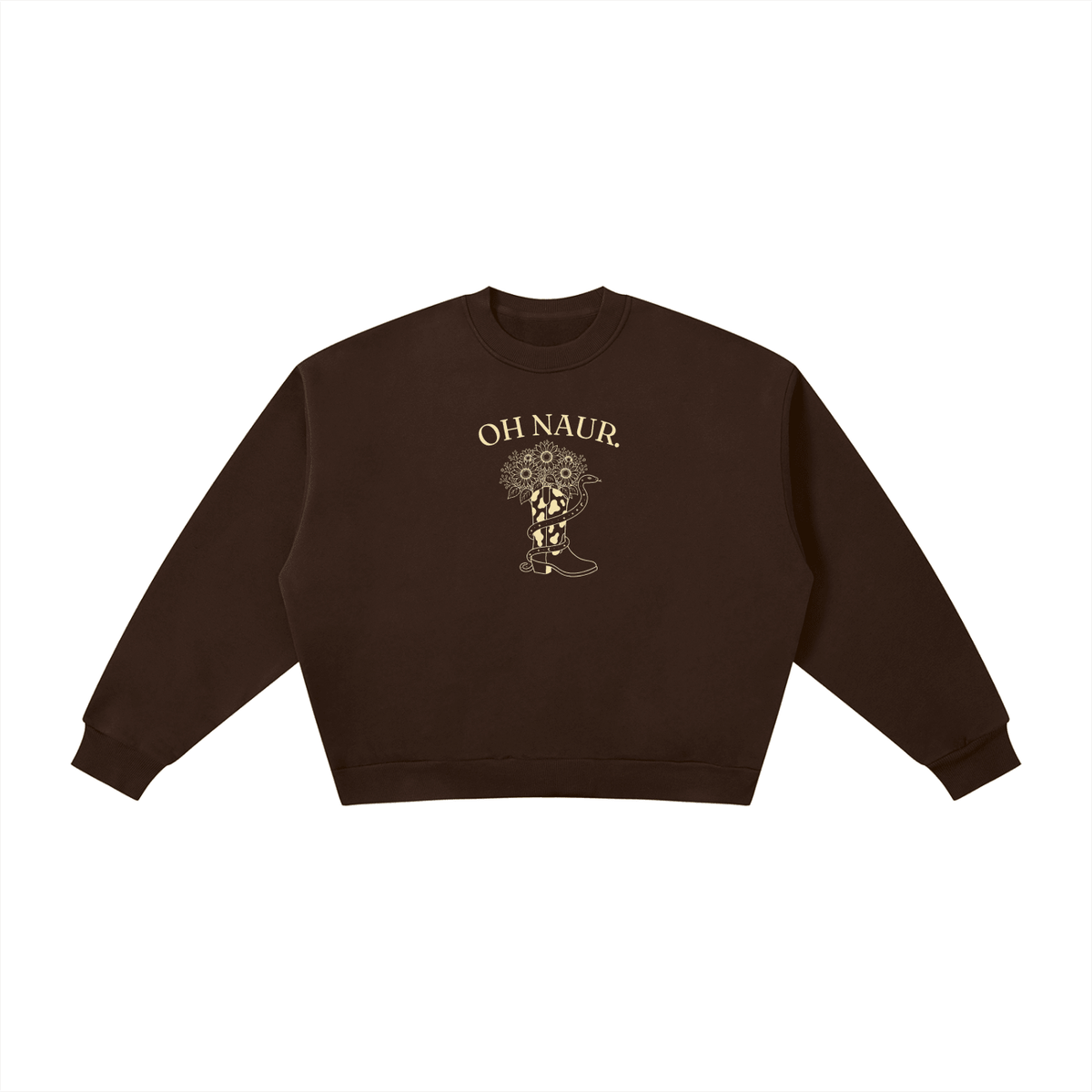 Oh Naur | Ladies Crewneck | | Sunday Arvo Co.