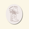 Howdy, Mate - Boots | Sticker