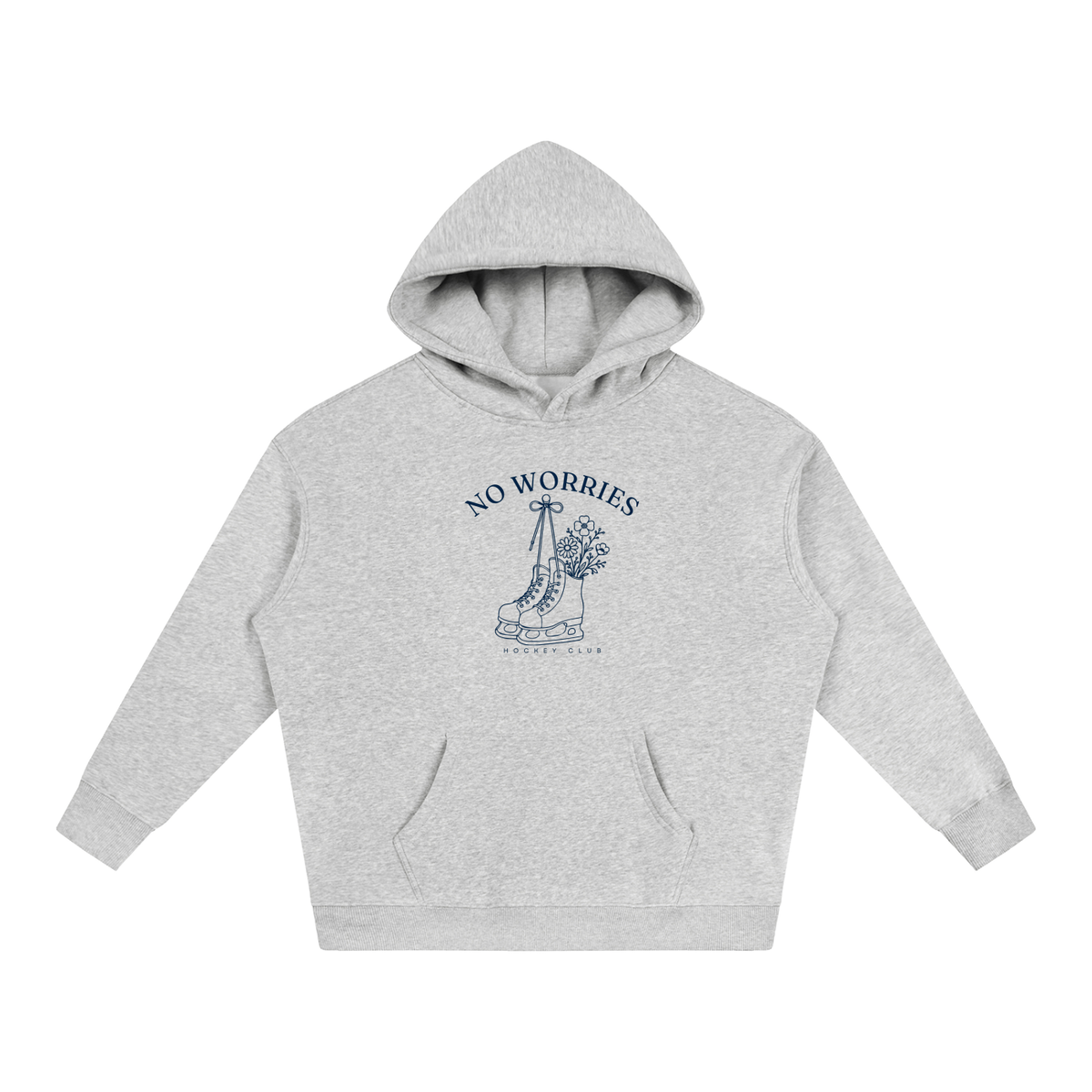 No Worries Hockey Club | Hoodie | Powder Blue