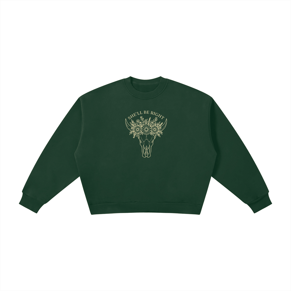 She'll be Right | Ladies Crewneck | | Sunday Arvo Co.