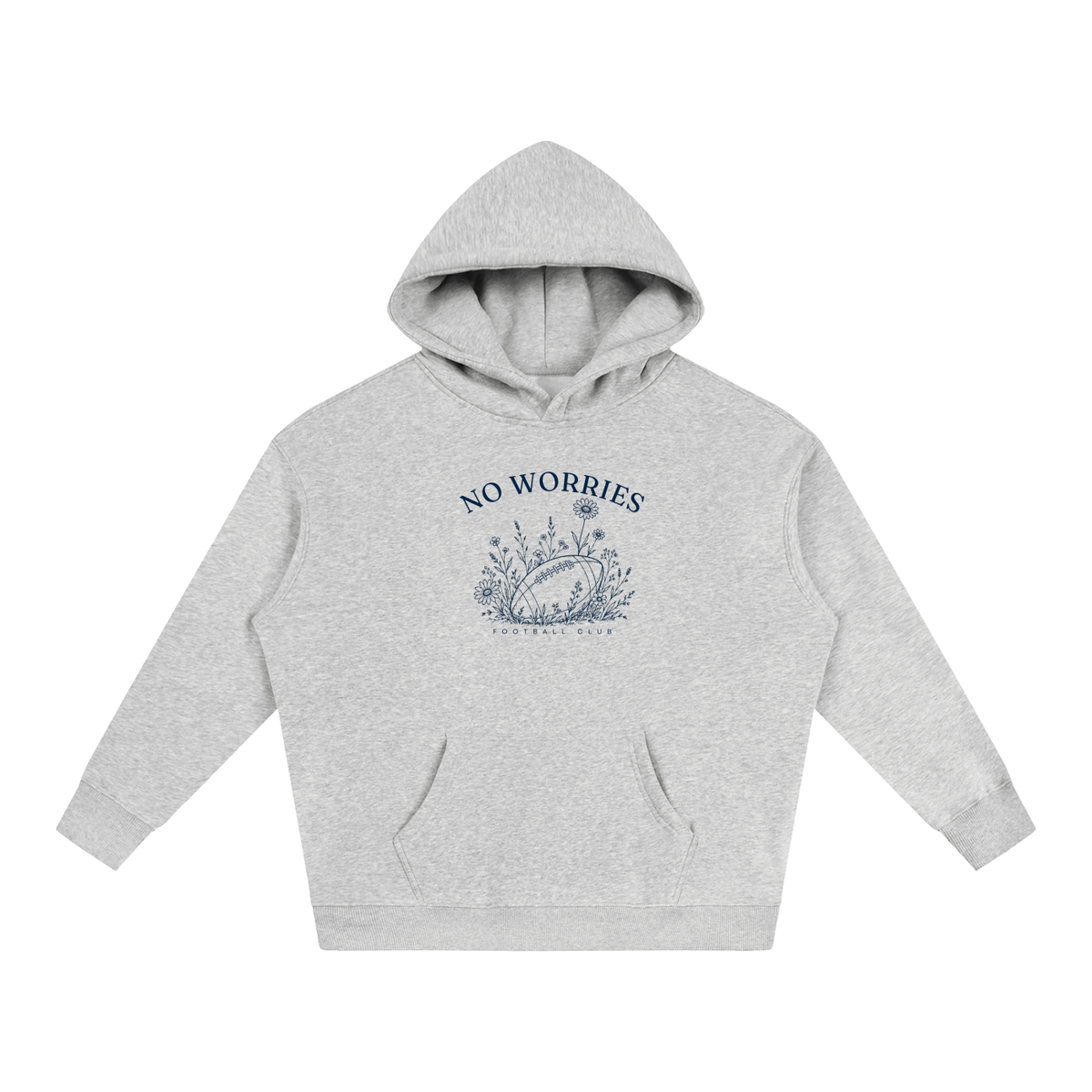 No Worries Football Club | Hoodie | Powder Blue