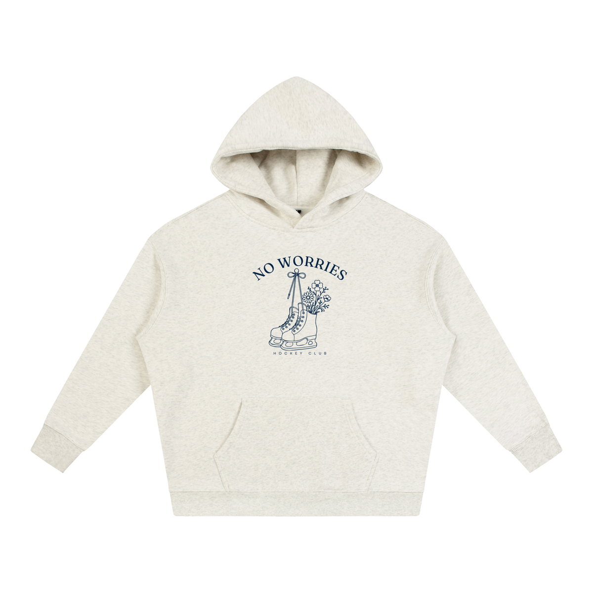 No Worries Hockey Club | Hoodie | Powder Blue