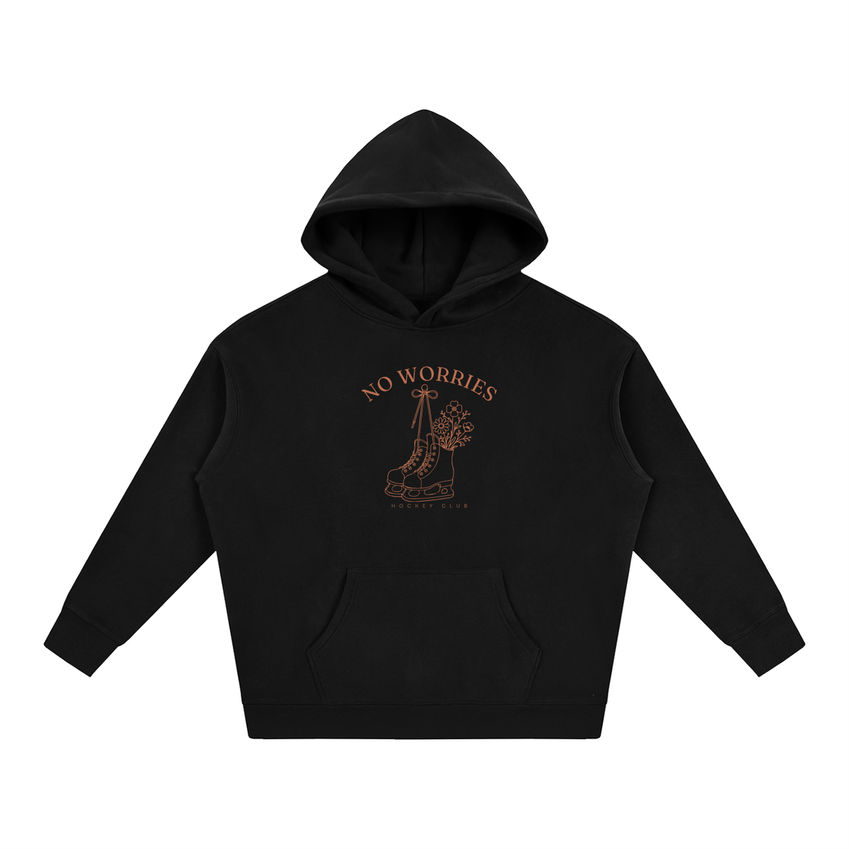 No Worries Hockey Club | Hoodie | Powder Blue