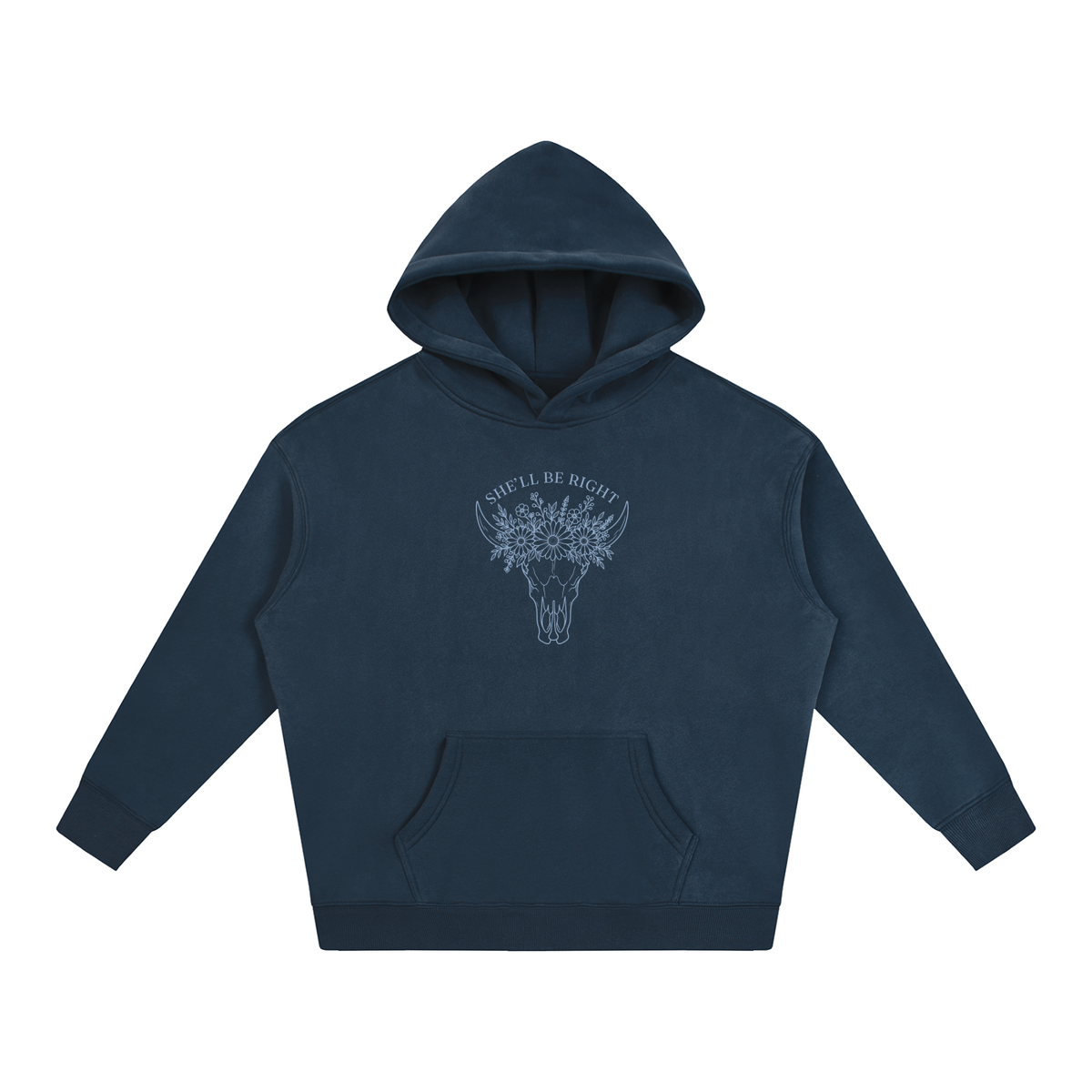 She’ll Be Right | Hoodie | Powder Blue