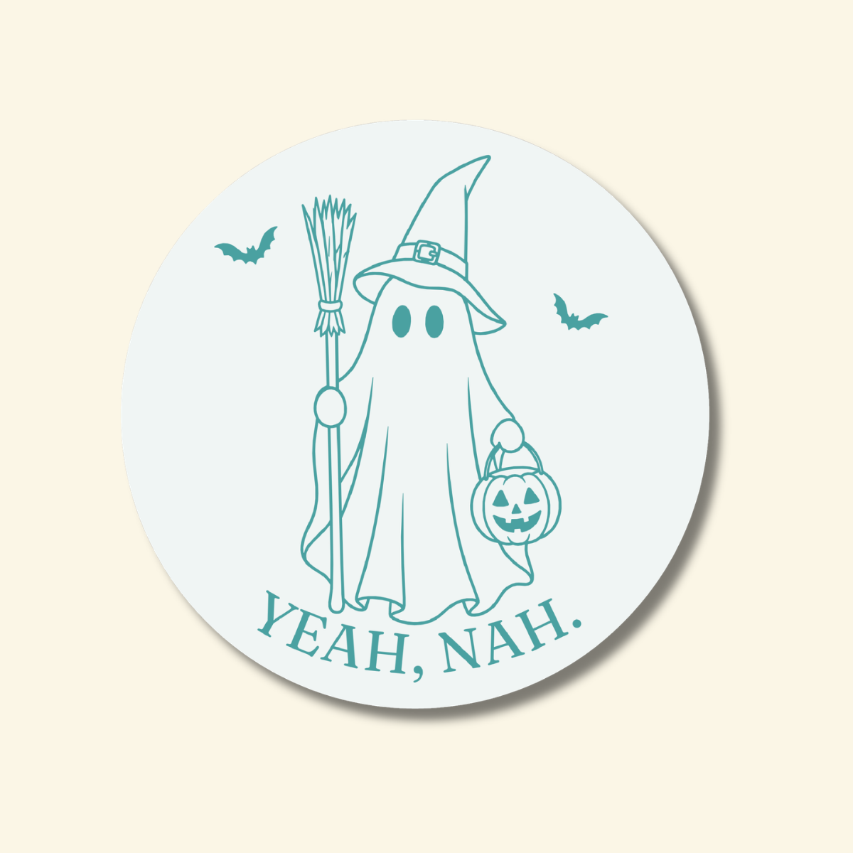Yeah, Nah - Ghost | Sticker