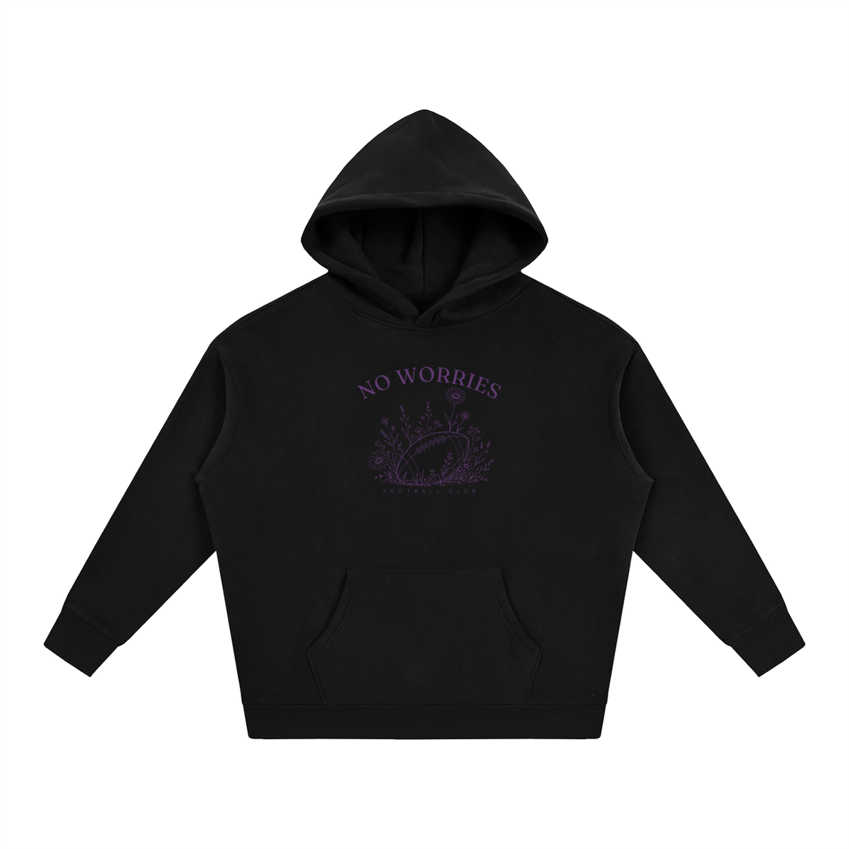No Worries Football Club | Hoodie | Powder Blue