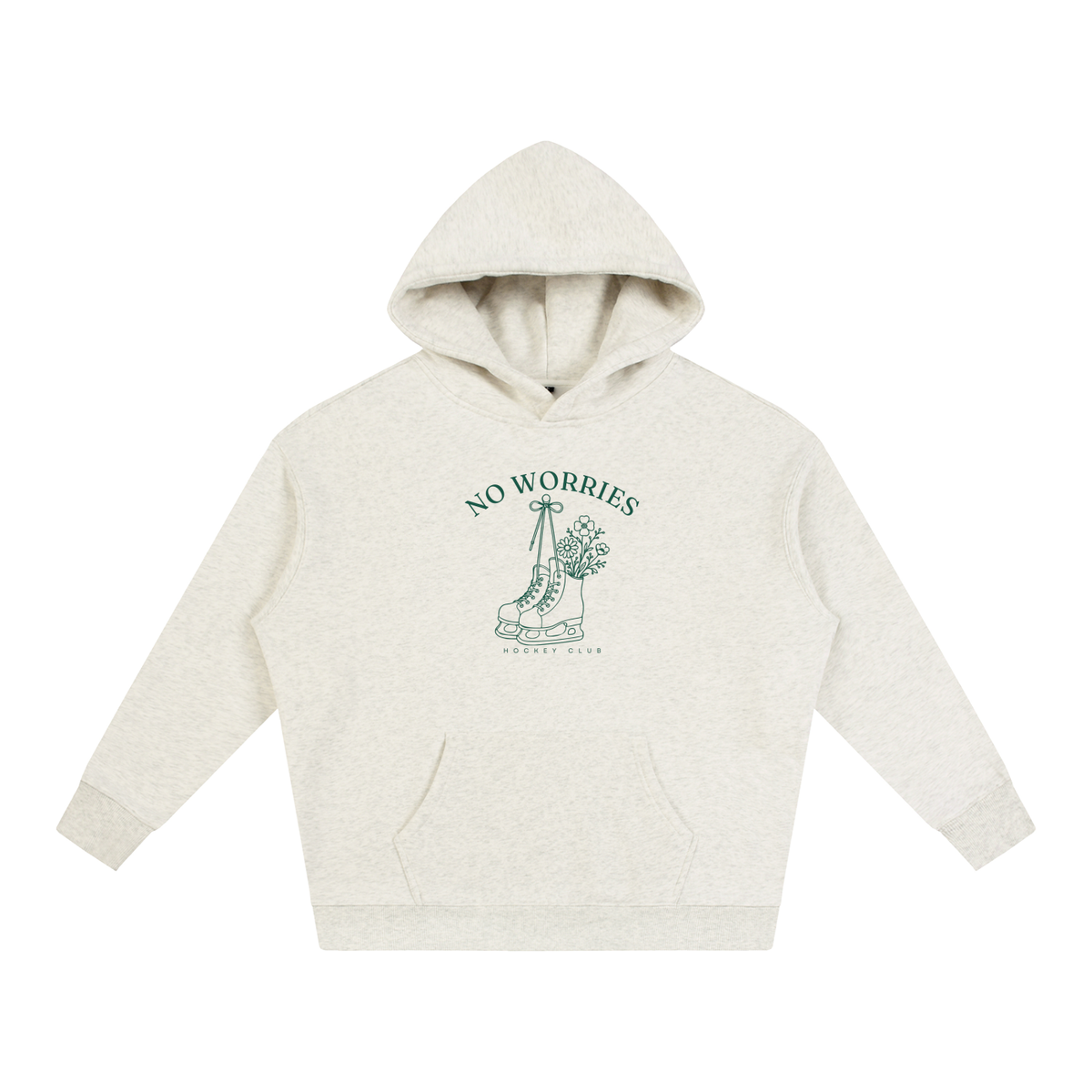 No Worries Hockey Club | Hoodie | Powder Blue