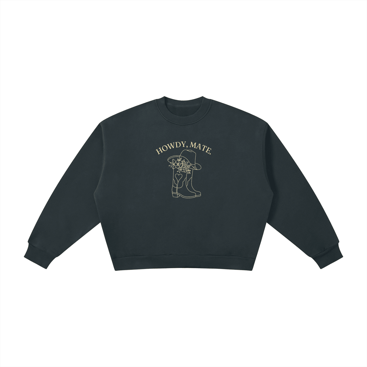 Howdy, Mate. | Ladies Crewneck | | Sunday Arvo Co.