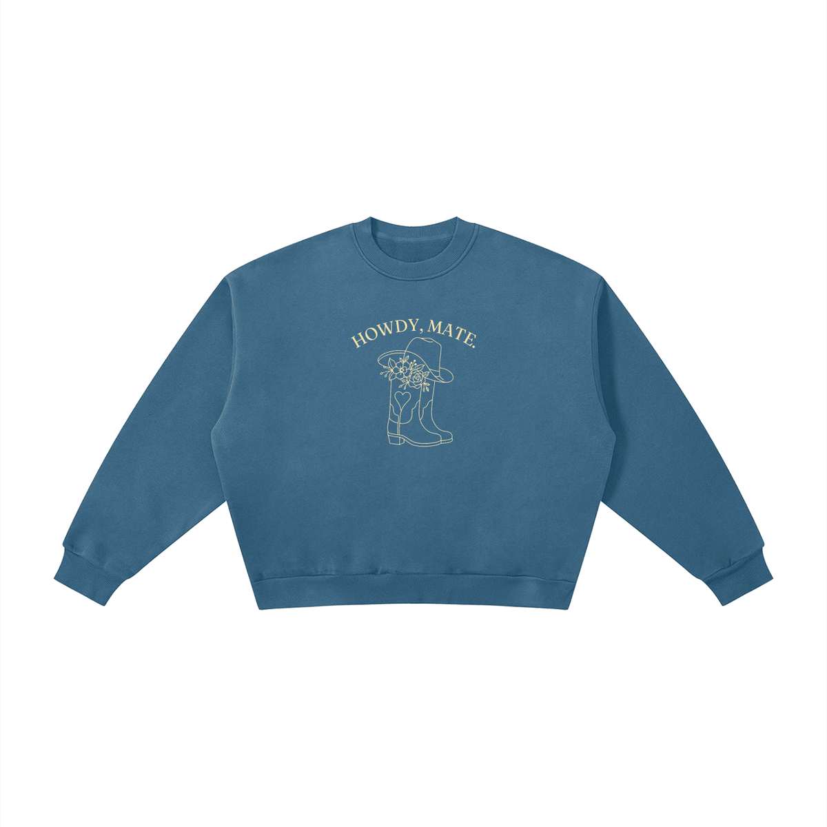 Howdy, Mate. | Ladies Crewneck | | Sunday Arvo Co.