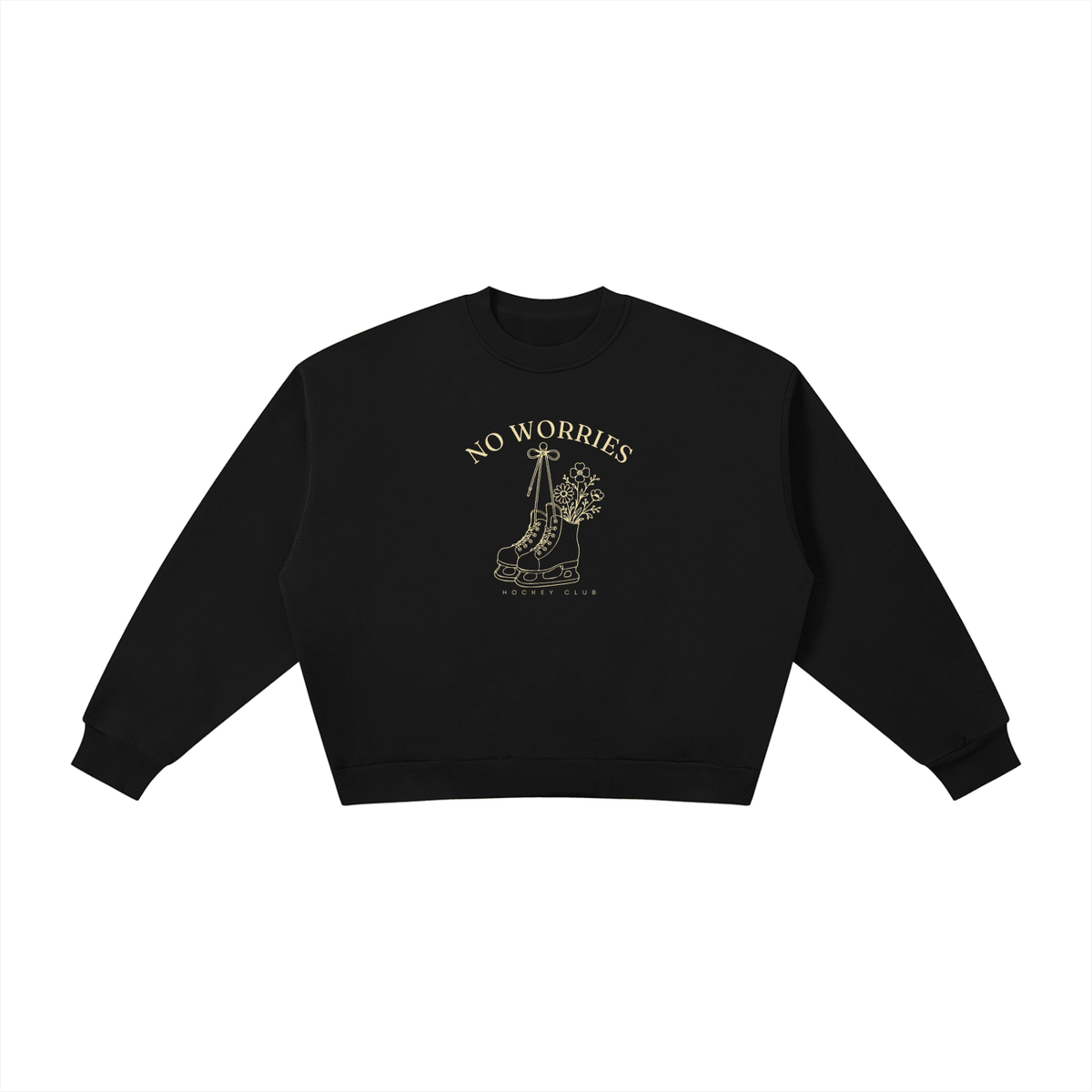 No Worries Hockey Club | Ladies Crewneck | | Sunday Arvo Co.