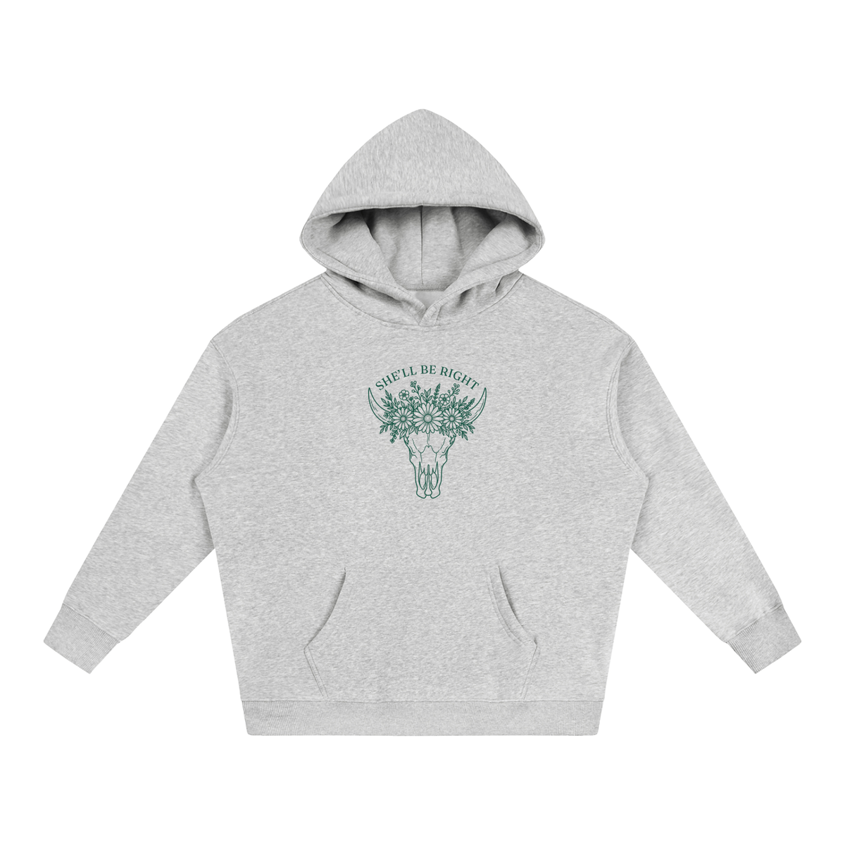 She’ll Be Right | Hoodie | Powder Blue