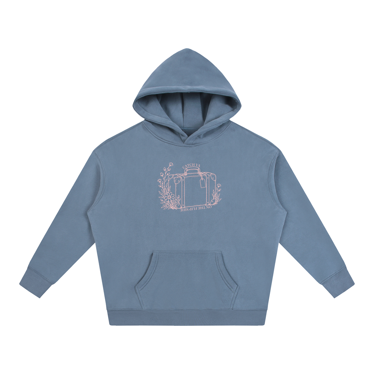 Catch Ya on the Flip Side | Hoodie | Powder Blue