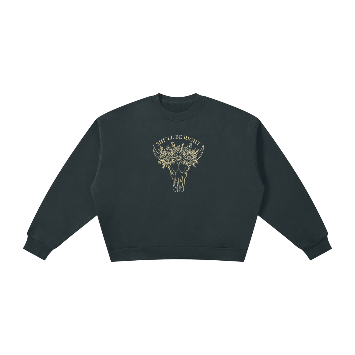 She'll be Right | Ladies Crewneck | | Sunday Arvo Co.
