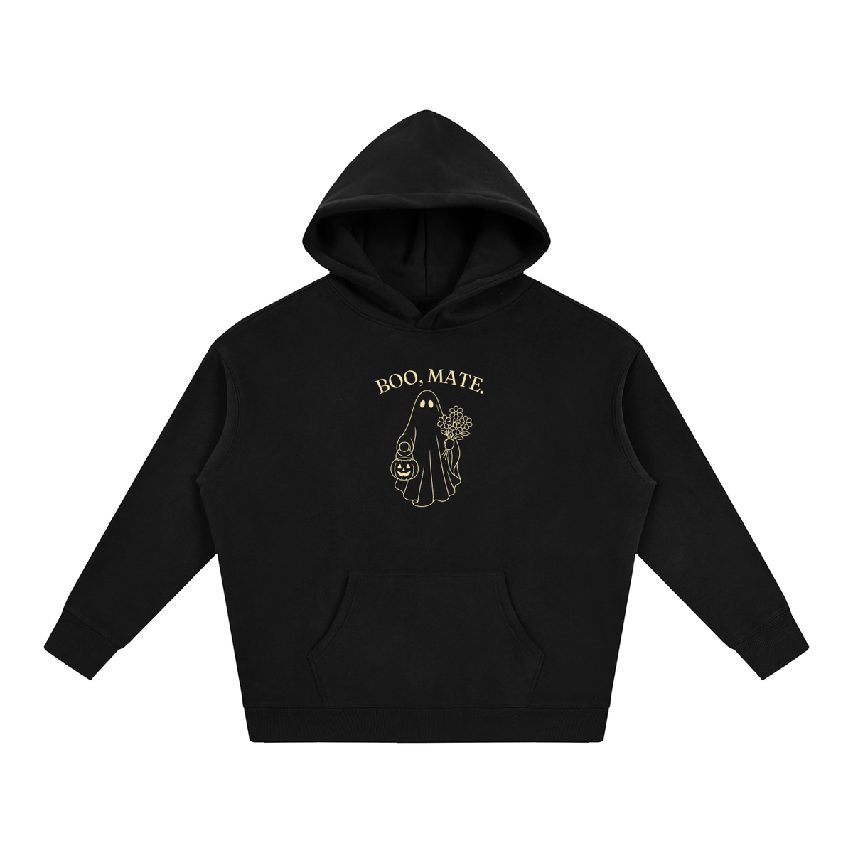 Boo, Mate. | Hoodie | Forest Green