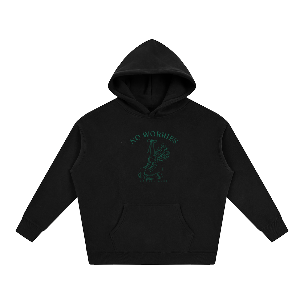 No Worries Hockey Club | Hoodie | Powder Blue