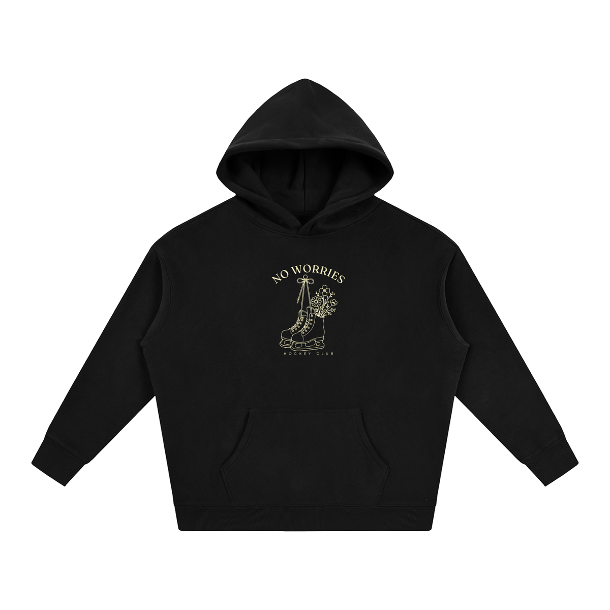 No Worries Hockey Club | Hoodie | Powder Blue
