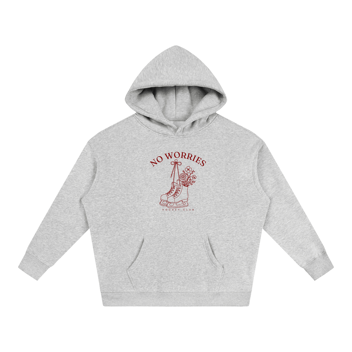 No Worries Hockey Club | Hoodie | Powder Blue