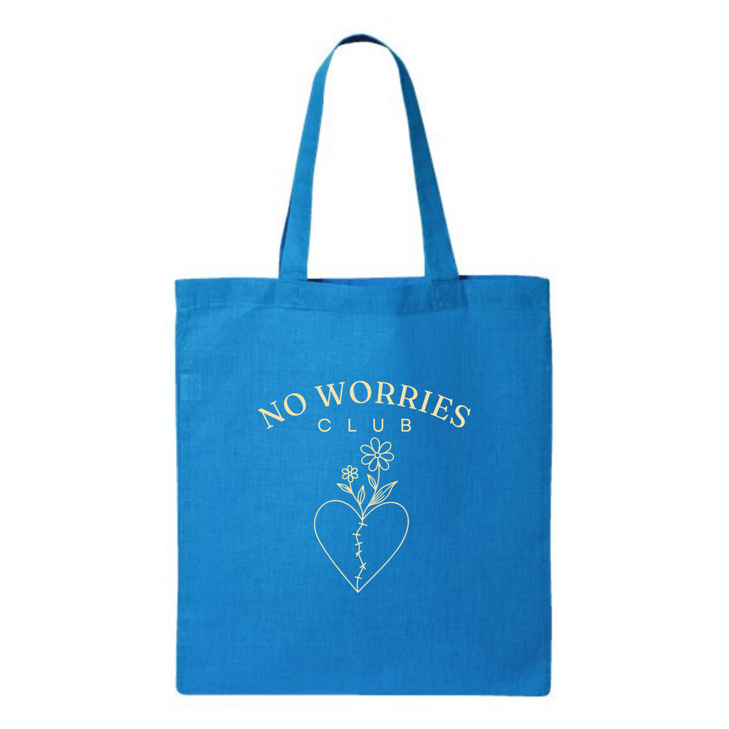 No Worries Club | Small Tote | Sapphire