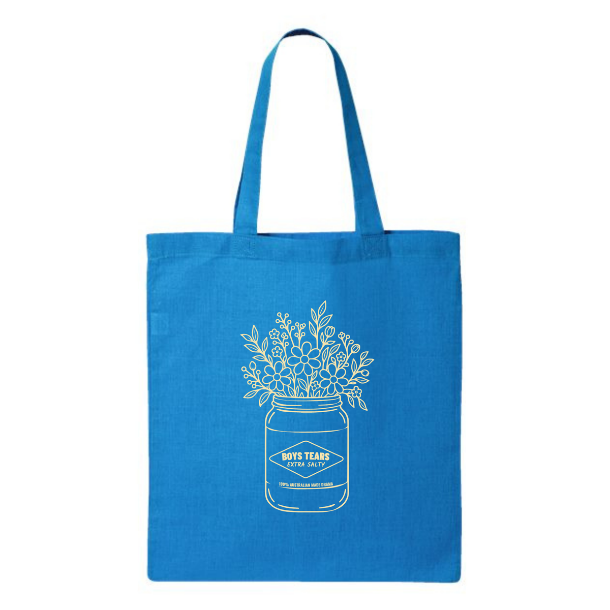 Boys Tears | Small Tote | Sapphire