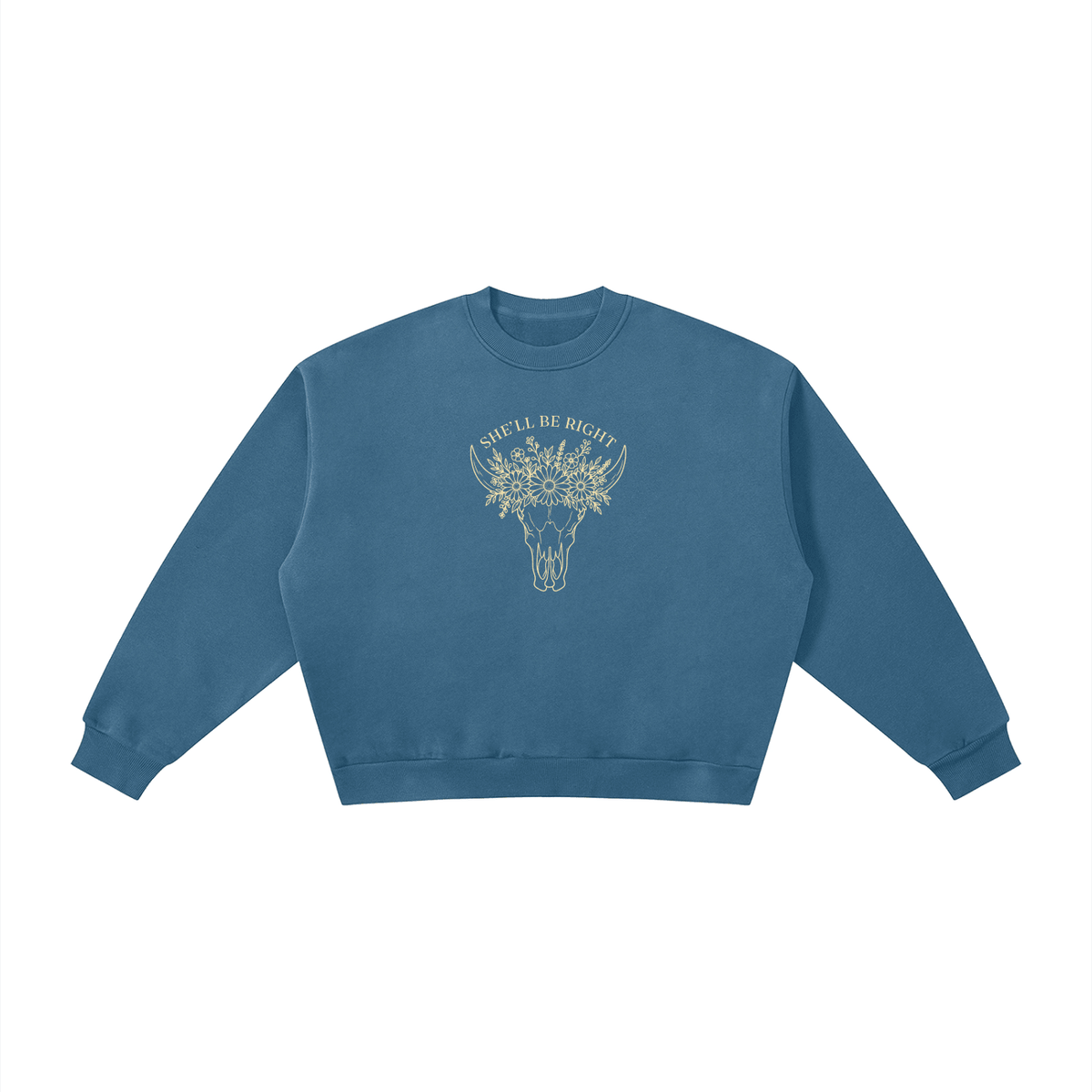 She'll be Right | Ladies Crewneck | | Sunday Arvo Co.