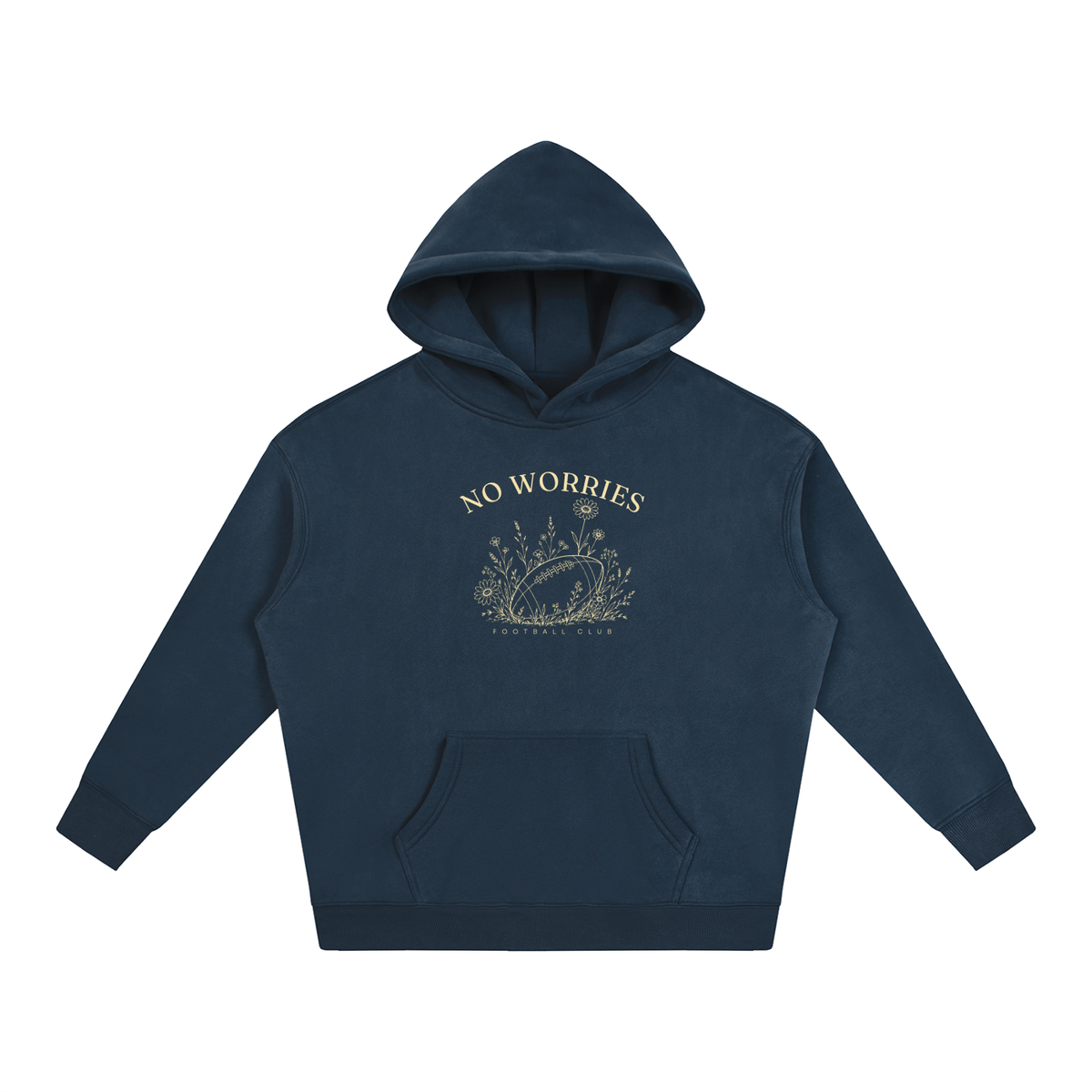 No Worries Football Club | Hoodie | Powder Blue
