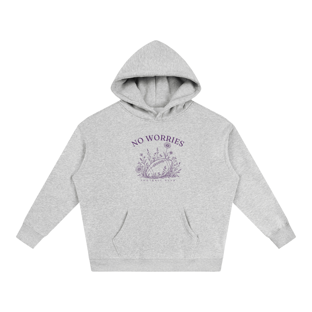 No Worries Football Club | Hoodie | Powder Blue