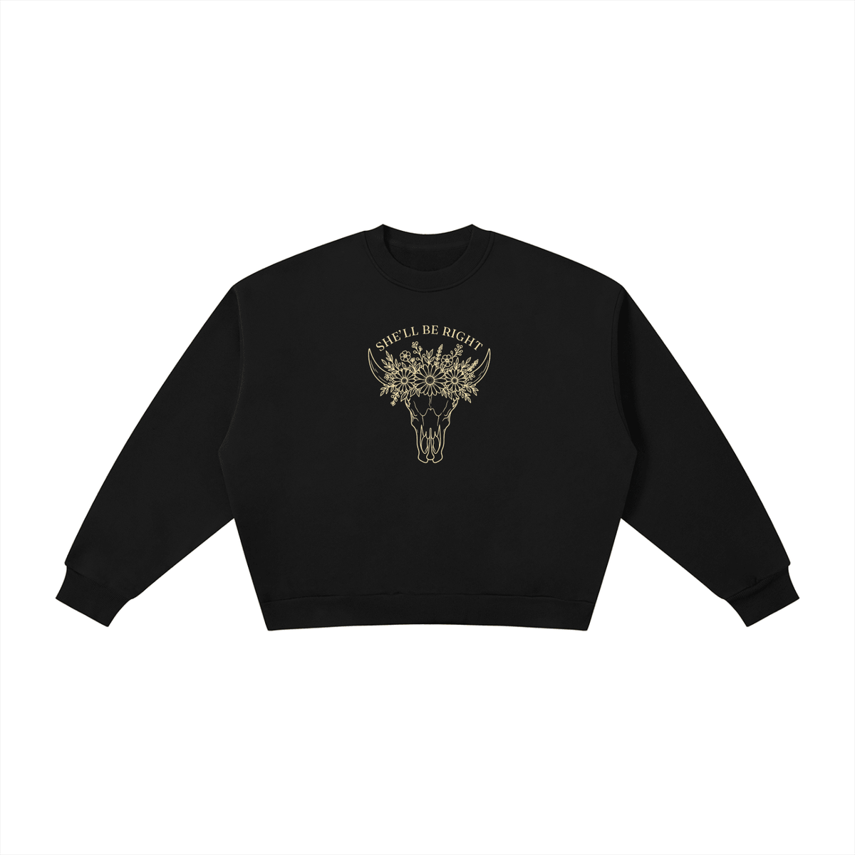 She'll be Right | Ladies Crewneck | | Sunday Arvo Co.