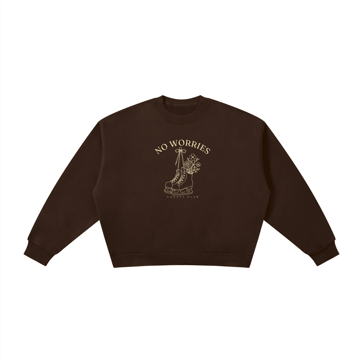 No Worries Hockey Club | Ladies Crewneck | | Sunday Arvo Co.