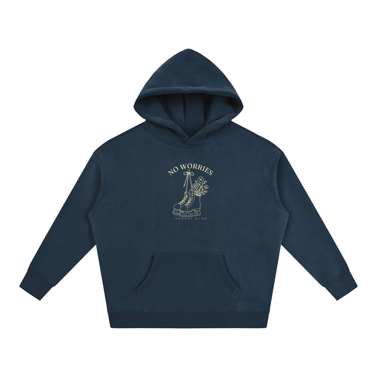 No Worries Hockey Club | Hoodie | Powder Blue