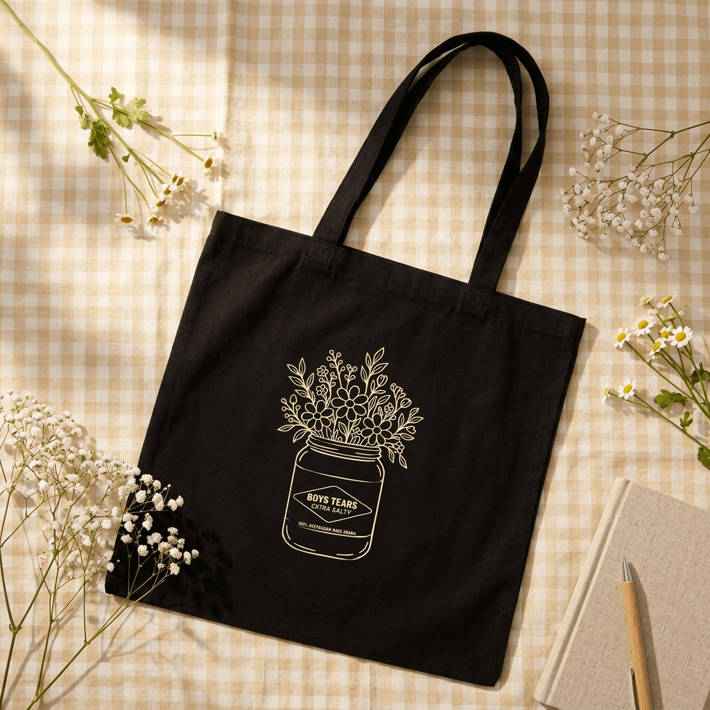Boys Tears black tote