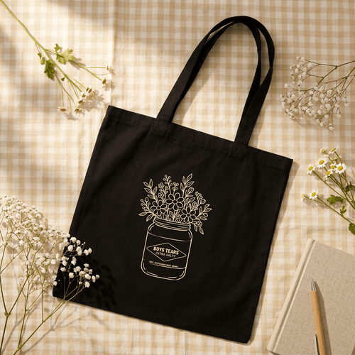 Boys Tears black tote