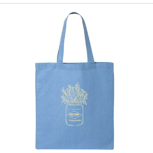 Boys Tears | Small Tote | Carolina Blue