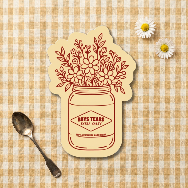Boys Tears sticker