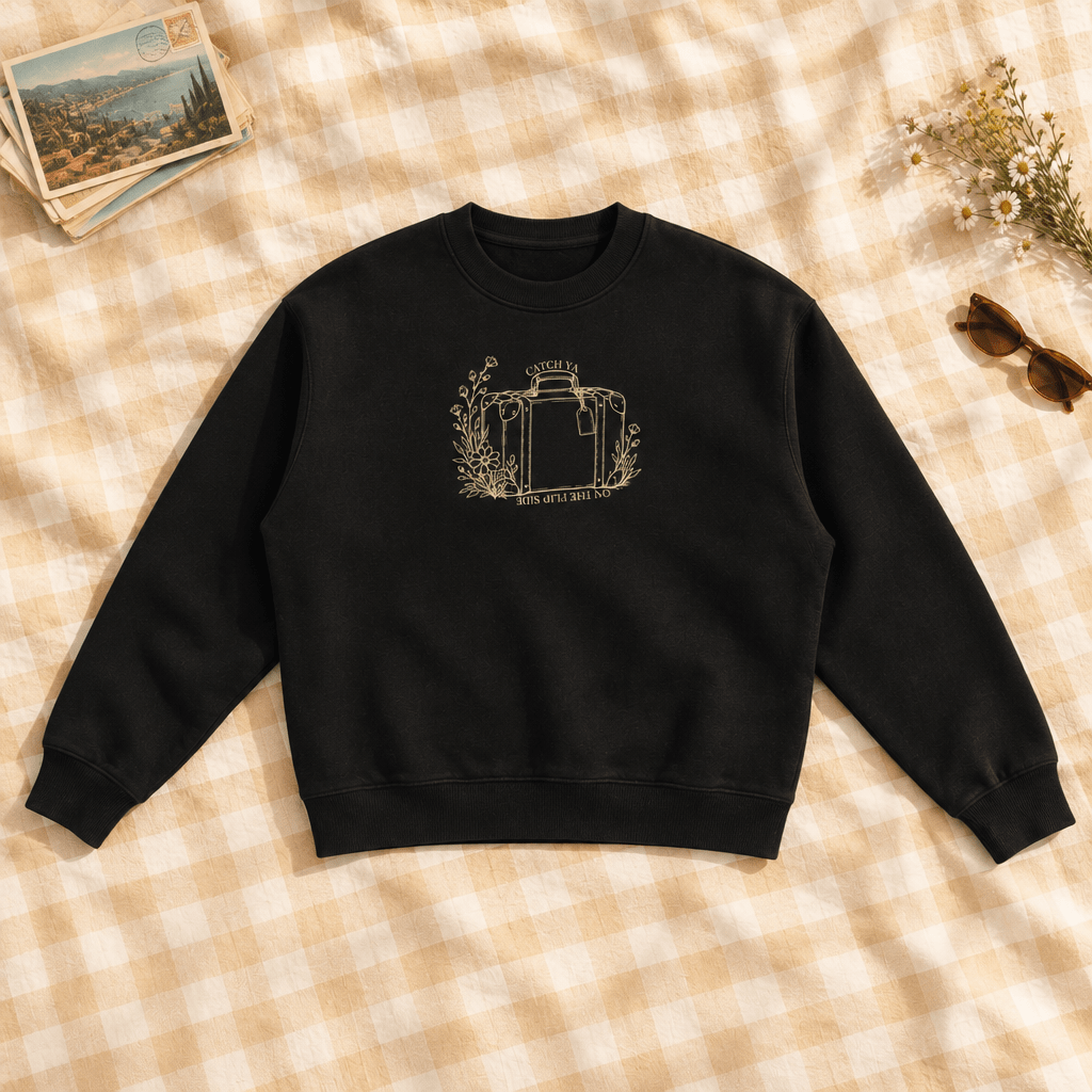 Catch Ya on the Flip Side crewneck