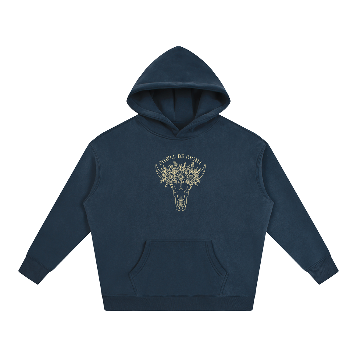 She’ll Be Right | Hoodie | Powder Blue