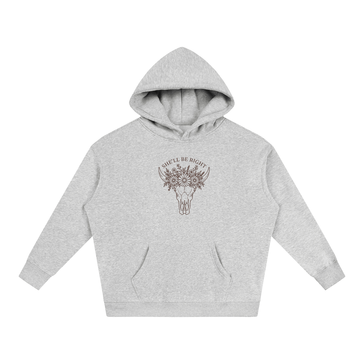 She’ll Be Right | Hoodie | Powder Blue