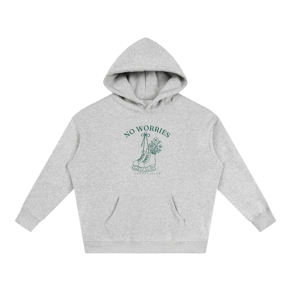 No Worries Hockey Club | Hoodie | Powder Blue