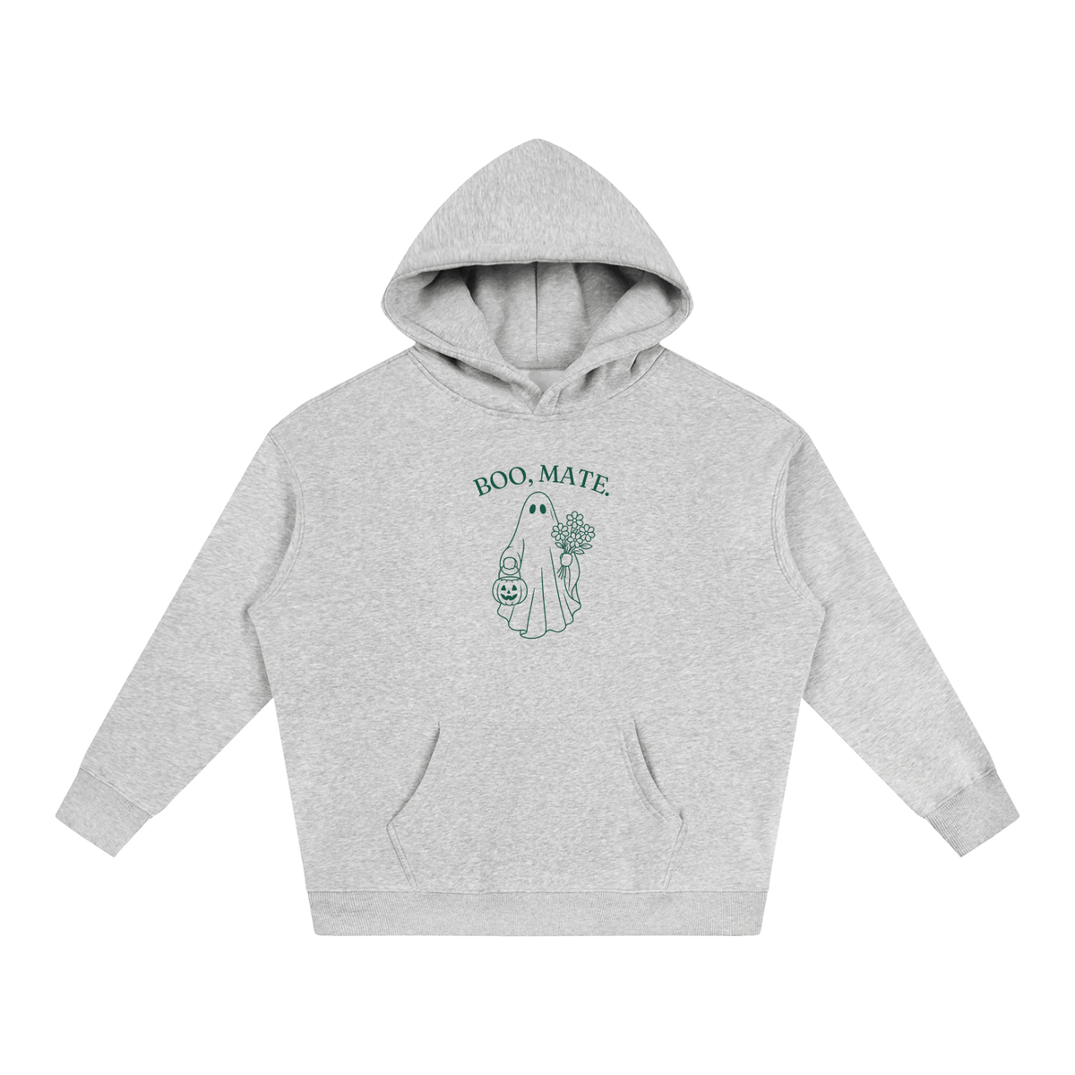 Boo, Mate. | Hoodie | Forest Green