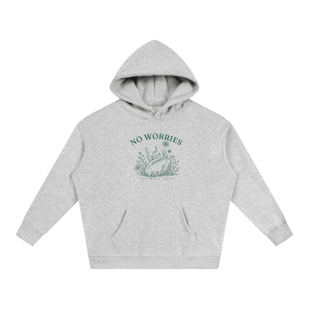 No Worries Football Club | Hoodie | Powder Blue