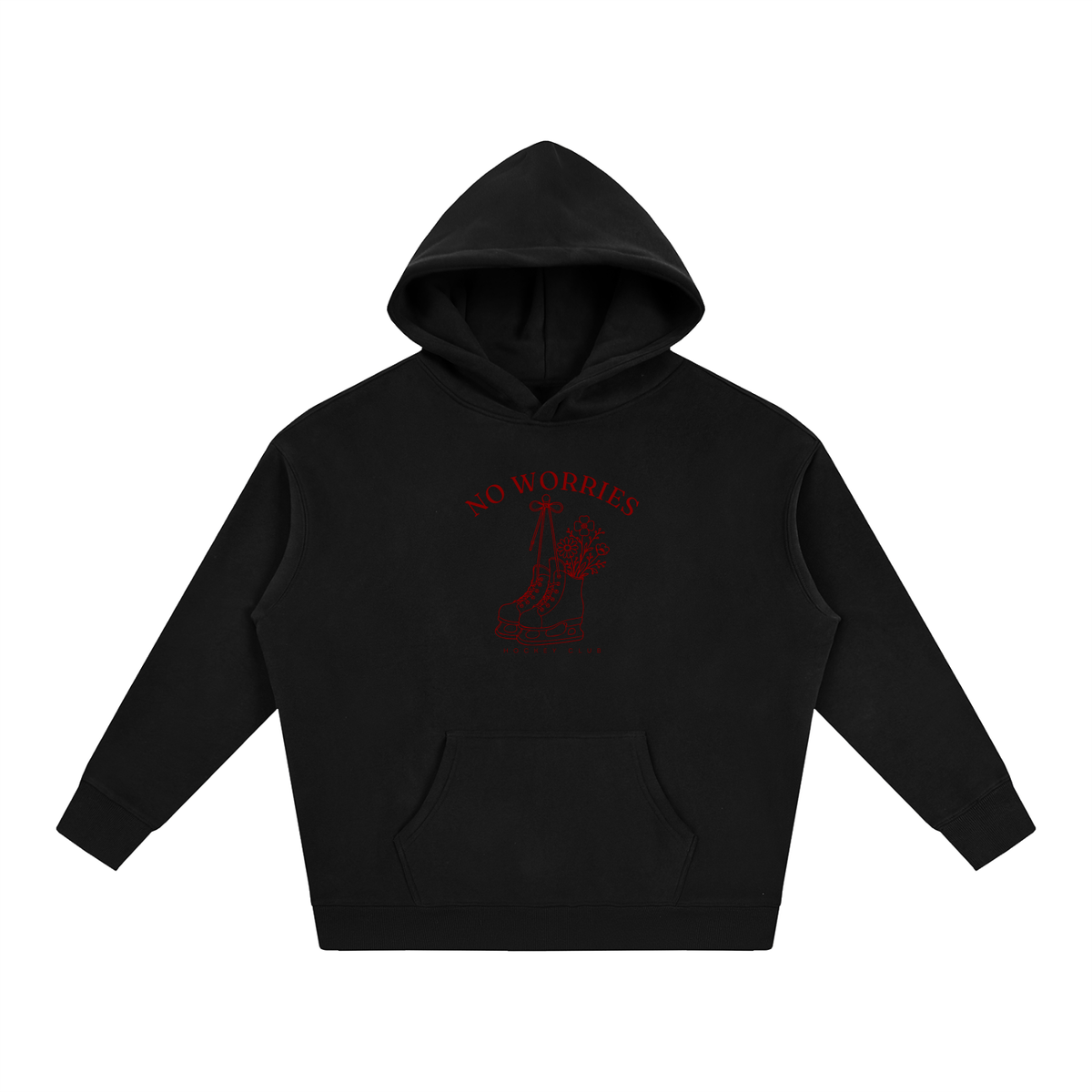 No Worries Hockey Club | Hoodie | Powder Blue